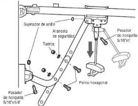 LIFT-MASTER 81600 - Conecte el brazo de la puerta al carro - 3
