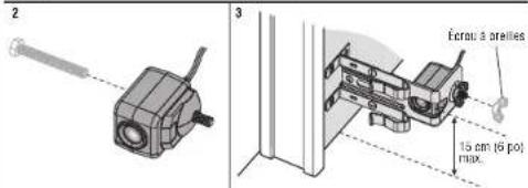 LIFT-MASTER 81600 - Installation MURALE - 2