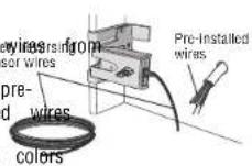 LIFT-MASTER 81640 - OPTION B - PRE-WIRED INSTALLATION - 1