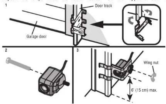 LIFT-MASTER 81640 - DOOR TRACK INSTALLATION - 1