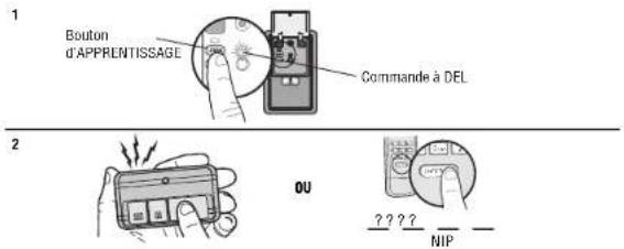 LIFT-MASTER 81640 - Télécommande - 1