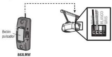 LIFT-MASTER 81640 - Verifique que el control de puerta esté bien conectado - 2