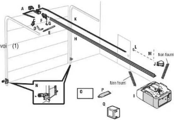 LIFT-MASTER 81650 - Accessoires SECURITY+ 2.0 - 5