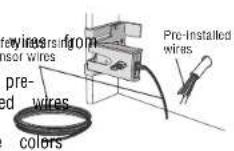 LIFT-MASTER 81650 - OPTION B - PRE-WIRED INSTALLATION - 1