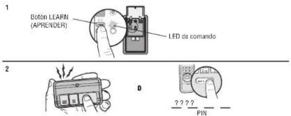 LIFT-MASTER 81650 - Control remoto - 1