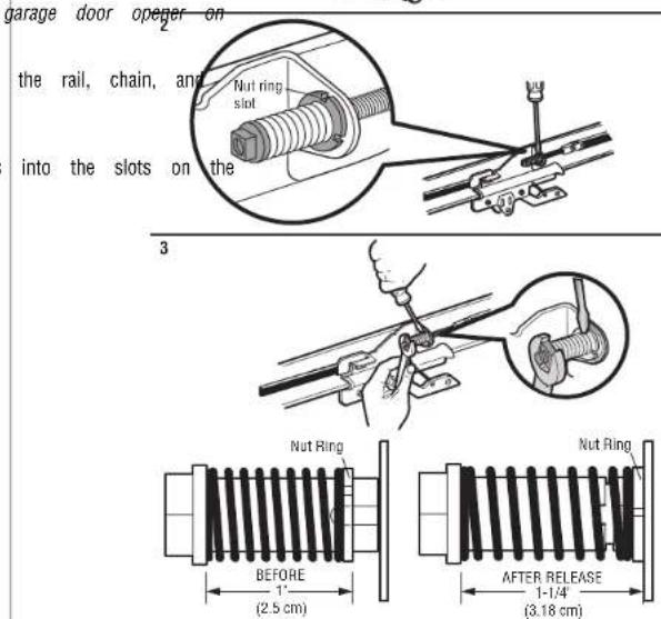 LIFT-MASTER 81650 - Tighten the Belt - 2