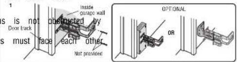 LIFT-MASTER 81602 - WALL INSTALLATION - 1