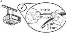LIFT-MASTER 81550 - OPTION B - PRE-WIRED INSTALLATION - 4