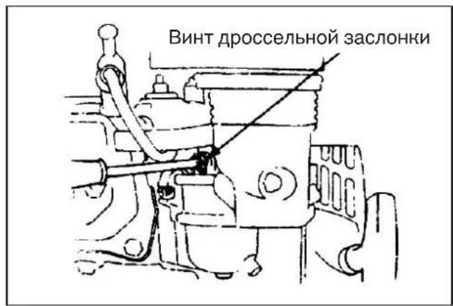 Винт дроссельной заслонки