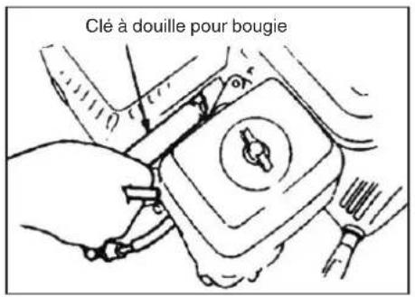 Clé à douille pour bougie
