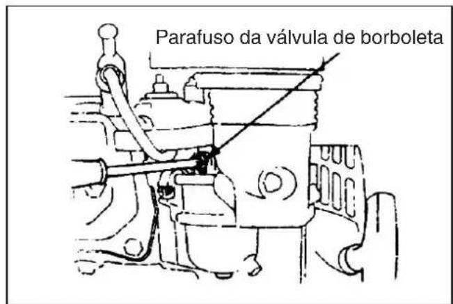 Parafuso da válvula de borboleta
