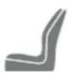 STIGA SWIFT 372e - Pictograma manetei de cuplare/decuplare a transmisiei - 1