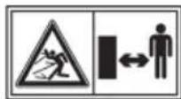 STIGA SWIFT 372e - RISK FÖR UTKASTNING AV FÖREMÅL - 1