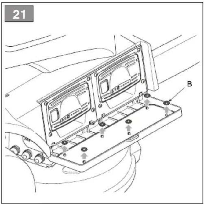 21 B