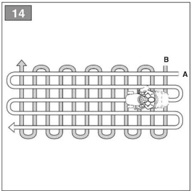 14 A B