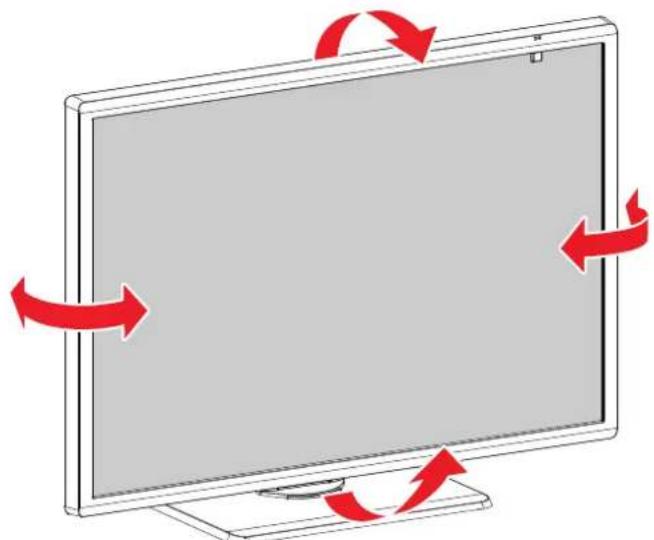 Barco Nio Fusion 12MP MDNC12130 - Réglage de la position de l'écran - 1
