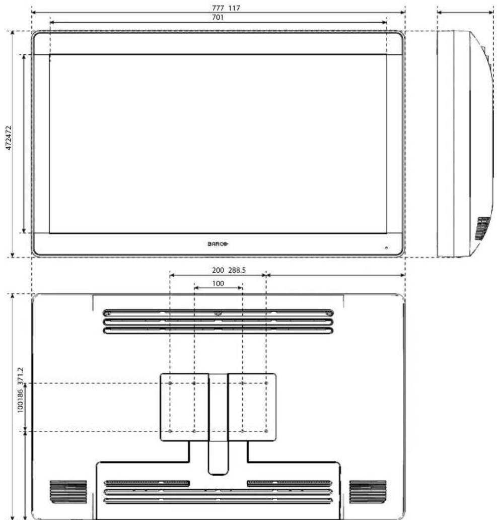 Barco MDFC8232 - Caractéristiques techniques - 1