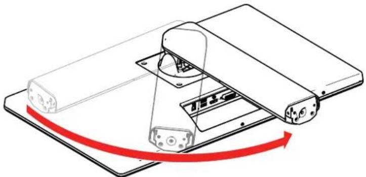 Barco Nio Color 2MP MDNC2123 - Pour monter la plaque de base de support - 1