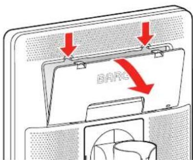 Barco Nio Color 3MP MDNC3421 - Pour raccorder les câbles - 1