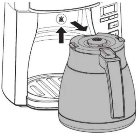 MELITTA Look V Therm Perfection - Extraction de la verseuse - 1