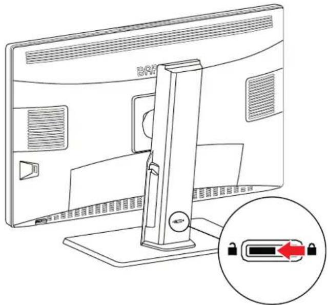 Barco MDPC8127 - Pour régler la position de l'écran - 2