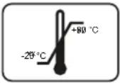 Barco MDSC8358 - Symboles figurant sur l'emballage - 9
