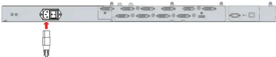 Barco MDSC8358 - Pour raccorder l'alimentation - 1