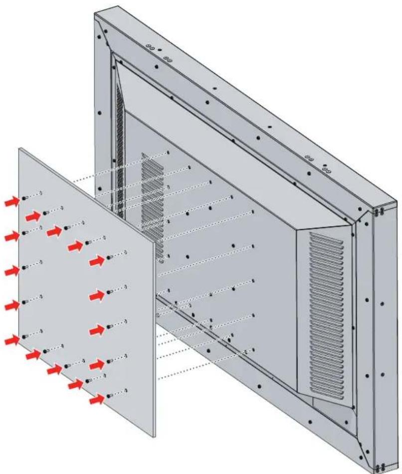 Barco MDSC8358 - Pour monter l'écran sur un bras - 1