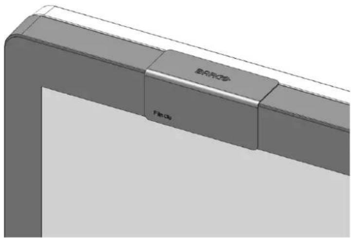 Barco Coronis Uniti MDMC12133 - Installation de la pince pour film - 1