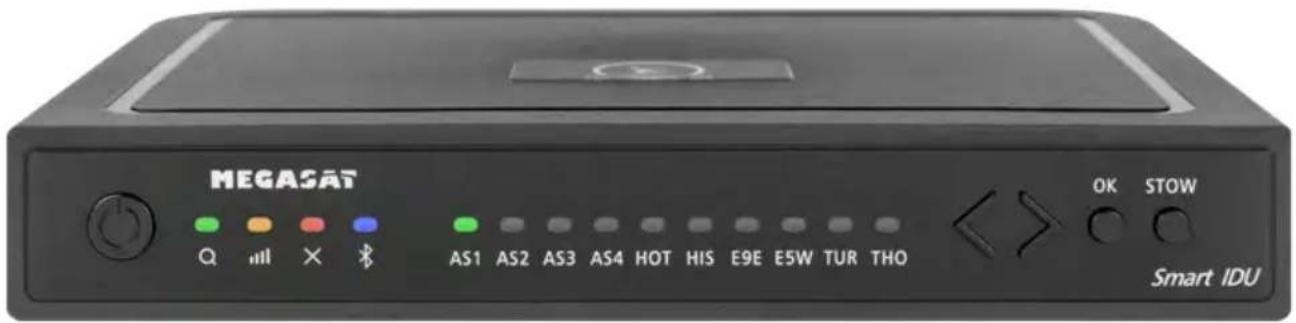 MEGASAT TravellerMan 3 - Satellite search with the control unit - 1