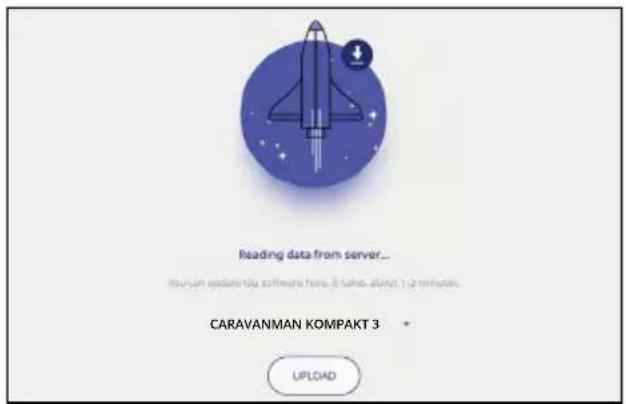 MEGASAT Caravanman Kompakt 3 - Firmware Update of the Antenna - 2