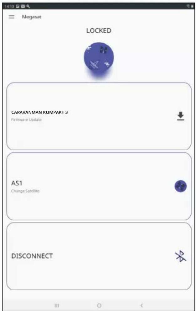 MEGASAT Caravanman Kompakt 3 - Application mobile pour contrôler l'antenne - 1