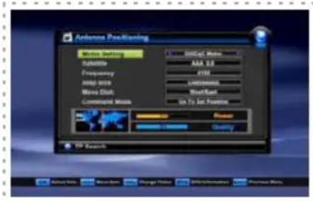 Antenna Positioning Metric Setting AutoDrive Frequency Jamp mode Wave Clock Commodant Mode Global Mode AAA 5.0 HTR Unknown NextRank 90 Hz Opt Forward Global Local Power Quality TP Research