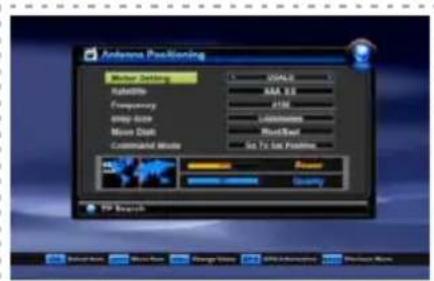 Antenna Positioning Motor Setting 20/45 Risikits RAR 1.0 Frequency 218 stop data Maximum Max Data Rout/Bar Committed data Air To Air Protection Reset Security IP Search External Base Remote Base Change Data GPS Information Remote Mask
