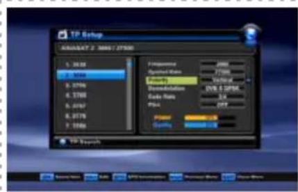 TP Setup AP/ASAT 2 3000 / 27500 1. 30.00 2. 35.00 3. 37.00 4. 37.00 5. 37.00 6. 37.00 7. 38.00 Frequency Applied Water Average Resolution Data Rate Phi Power Supply TP Setup