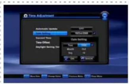 Time Adjustment Automatic Updates Current Time Time Offset Amplitude Setting Time Gates MPCon 1968 Gates Setting Temp Mount Temp OK BACK Save Time Change Status Previous Shift Clear Window