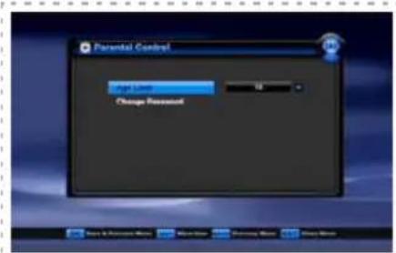Parental Control Change Password