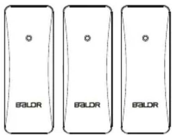 Baldr B360WC - DRAHTLOSE FARB WETTERSTATION MIT 3 FERNSENSOREN - 2