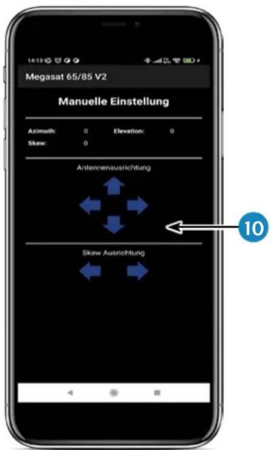 MEGASAT Caravanman 85 Premium V2 - Control via the App - 2