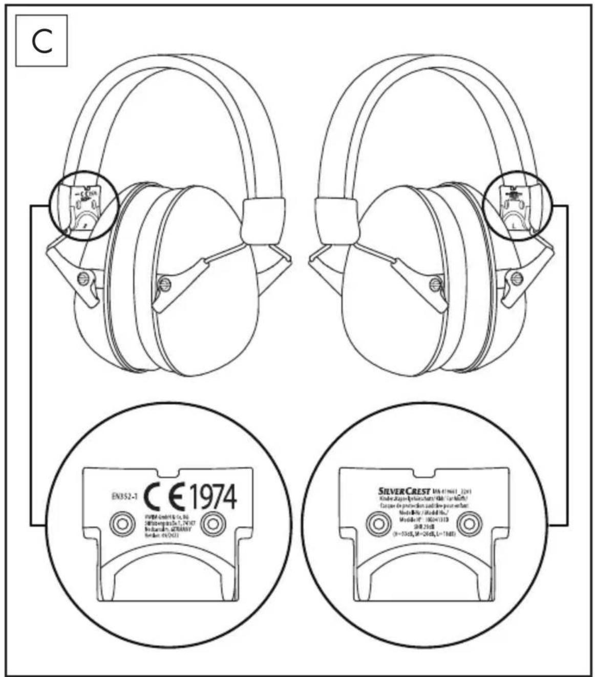 SILVERCREST SKH A1 - AURICULARES ANTIRRUIDO PARA NIÑOS - 1
