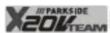 PARKSIDE PWSA 20Li D4 - Symboly na prístroji: - 1