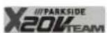 PARKSIDE PWSA 20Li D4 - Simboli na orodju: - 1