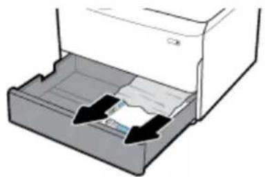 HP PageWide Managed P77760z - 文書フィーダの紙詰まりを解決する - 13