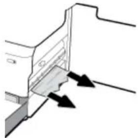 HP PageWide Managed P77760z - 文書フィーダの紙詰まりを解決する - 12