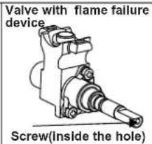 CONTINENTAL EDISON CECDF6060B1 - Adjusting the minimum flame position: - 2