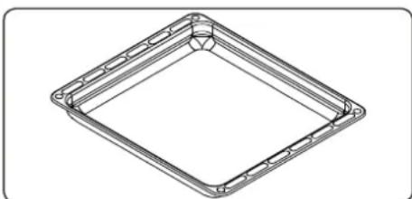CONTINENTAL EDISON CECDF6060IX1 - Tabuleiro Fundo - 1