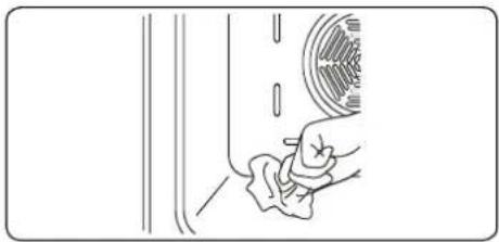 CONTINENTAL EDISON CECDF6060W1 - Cleaning the Inside of the Oven - 1