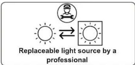 CONTINENTAL EDISON CECDF6060W1 - Changing the Oven Lamp - 1