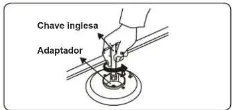 CONTINENTAL EDISON CECDF6060W1 - Pontos que devem ser verificados durante a montagem da conexão de gás fixa - 6