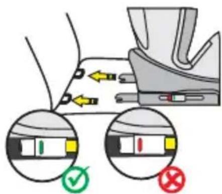 Diagram illustrating device status change with checkmark and cross symbols indicating status indicators
